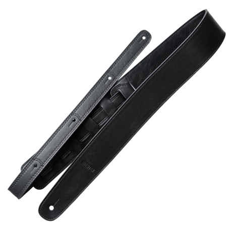 RICHTER® RAW II NAPPA GUITAR STRAP BLACK