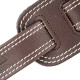 RICHTER® SPRINGBREAK NAPPA I GUITAR STRAP BROWN / WHITE