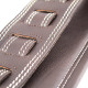 RICHTER® SPRINGBREAK NAPPA I GUITAR STRAP BROWN / WHITE