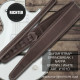 RICHTER® SPRINGBREAK NAPPA I GUITAR STRAP BROWN / WHITE