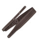 RICHTER® SPRINGBREAK NAPPA I GUITAR STRAP BROWN / WHITE