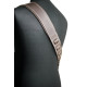 RICHTER® SPRINGBREAK NAPPA I GUITAR STRAP BROWN / WHITE