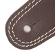 RICHTER® SPRINGBREAK NAPPA I GUITAR STRAP BROWN / WHITE