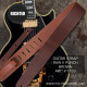 RICHTER® RAW II PUNCH GUITAR STRAP BROWN
