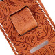 RICHTER® RAW II CONTOUR GUITAR STRAP WESTERN ROSE TAN