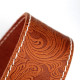 RICHTER® RAW II CONTOUR GUITAR STRAP WESTERN ROSE TAN
