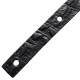 RICHTER® RAW II CONTOUR CROC GUITAR STRAP BLACK