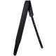 RICHTER® SPRINGBREAK I LEATHERETTE GUITAR STRAP BLACK