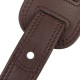 RICHTER® SPRINGBREAK I LEATHERETTE GUITAR STRAP BROWN