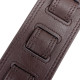 RICHTER® SPRINGBREAK I LEATHERETTE GUITAR STRAP BROWN