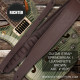 RICHTER® SPRINGBREAK I LEATHERETTE GUITAR STRAP BROWN