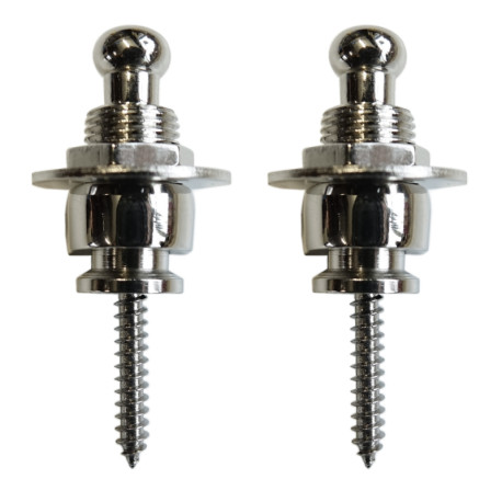 RICHTER® STRAP LOCKS STANDARD CHROME (2pcs)