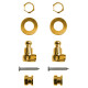 RICHTER® STRAP LOCKS STANDARD GOLD (2pcs)