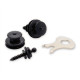 LOXX® STRAP-LOCK BLACK CHROME